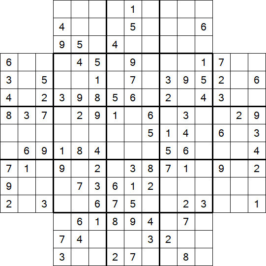 Flower Sudoku - Medium