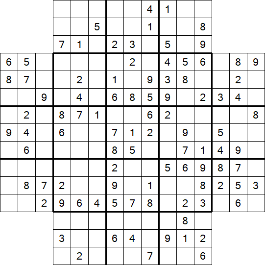 Flower Sudoku - Medium