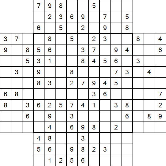 Flower Sudoku - Medium