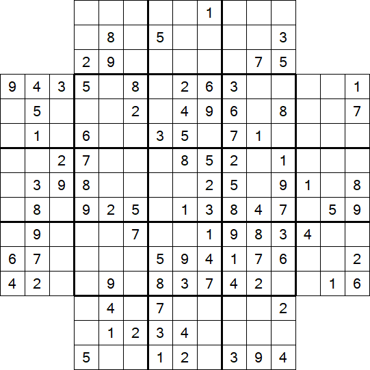 Flower Sudoku - Medium
