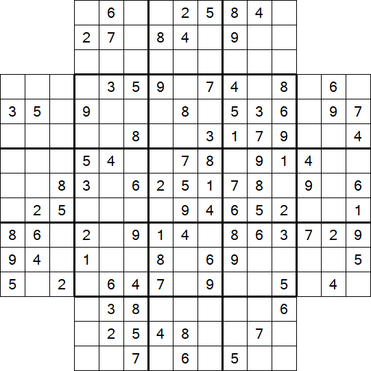 Flower Sudoku - Medium