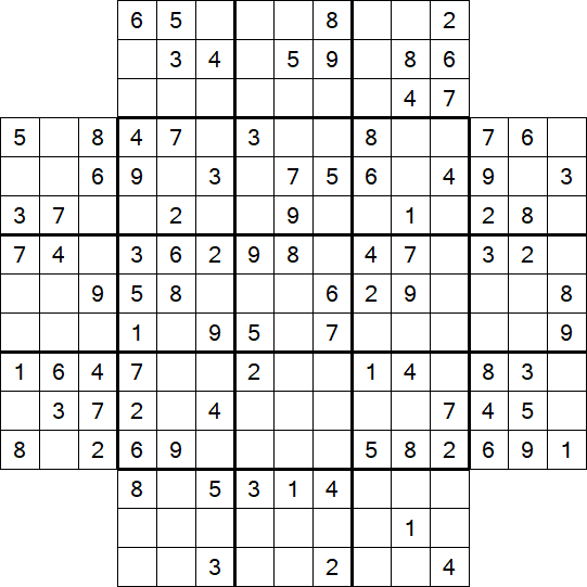 Flower Sudoku - Medium