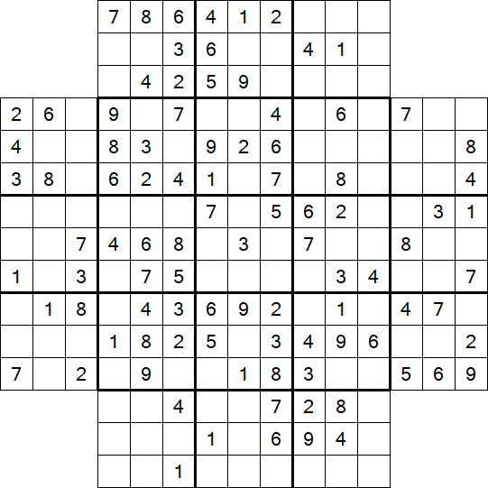 Flower Sudoku - Medium