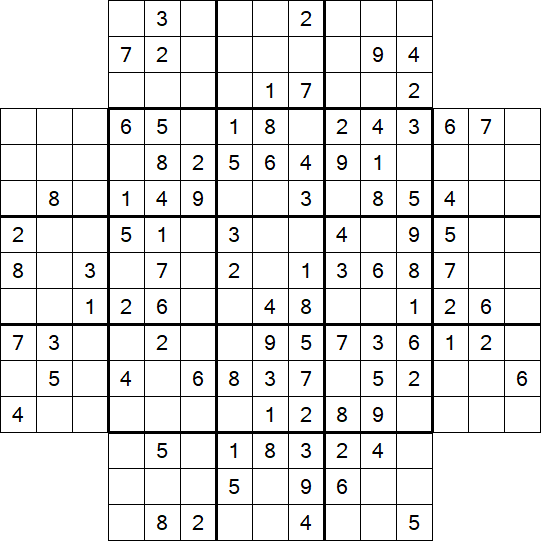 Flower Sudoku - Medium