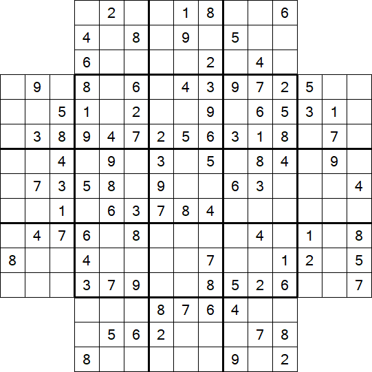 Flower Sudoku - Medium
