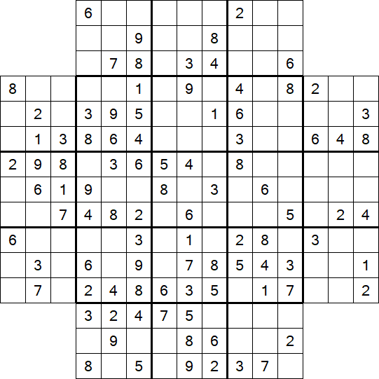 Flower Sudoku - Medium