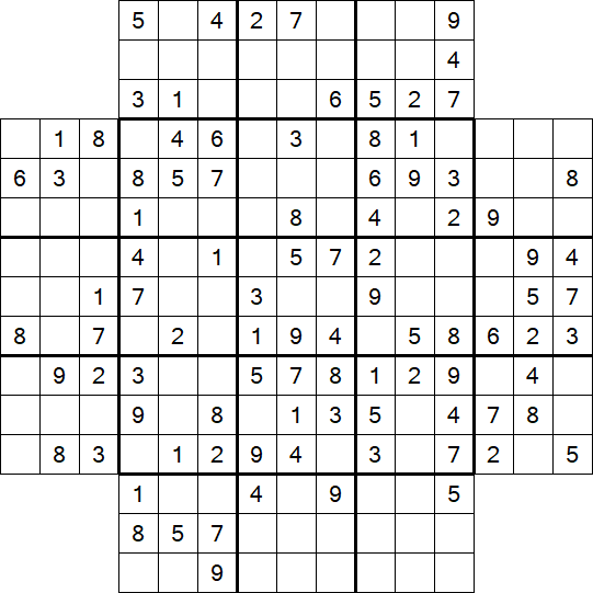 Flower Sudoku - Medium
