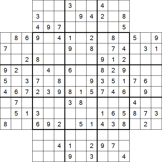 Flower Sudoku - Medium