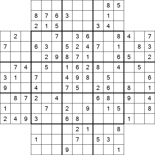 Flower Sudoku - Medium