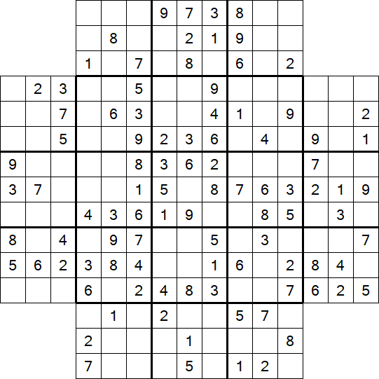 Flower Sudoku - Medium