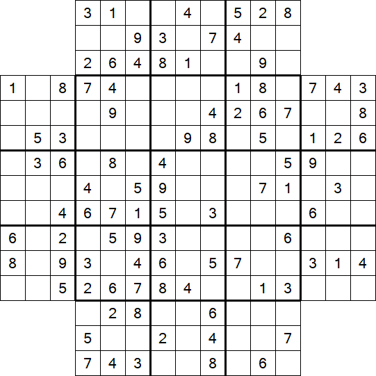 Flower Sudoku - Medium