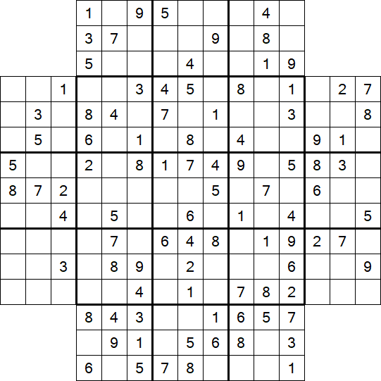 Flower Sudoku - Medium