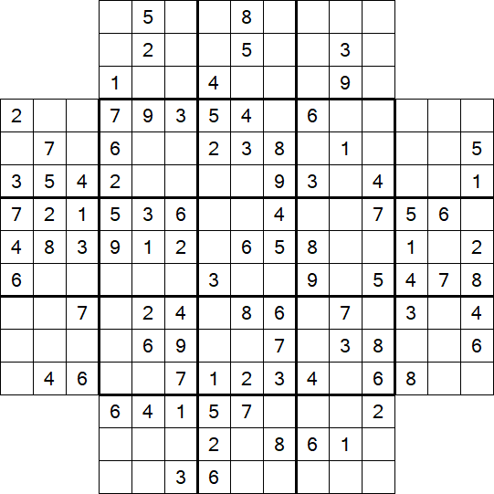 Flower Sudoku - Medium