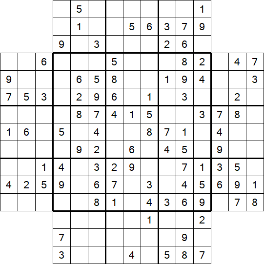 Flower Sudoku - Medium