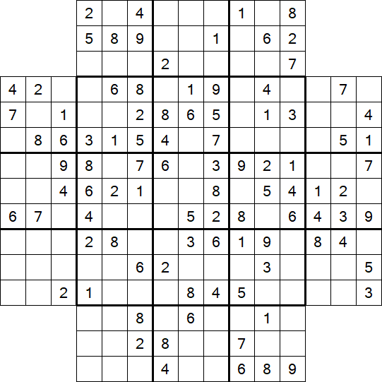 Flower Sudoku - Medium