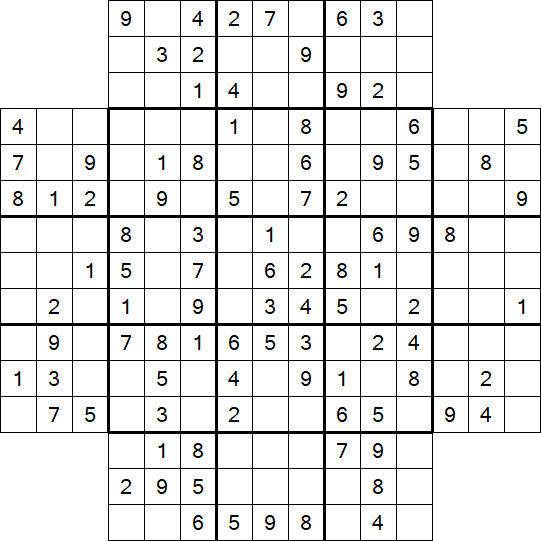 Flower Sudoku - Medium