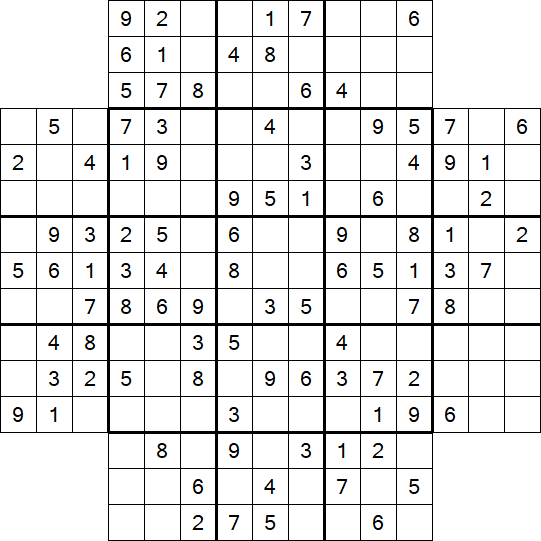 Flower Sudoku - Medium