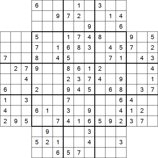 Flower Sudoku - Medium