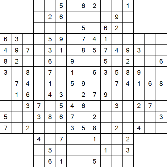 Flower Sudoku - Medium