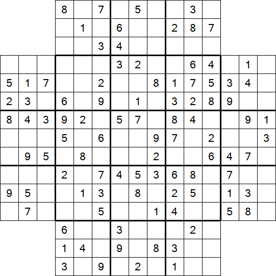 Flower Sudoku - Medium