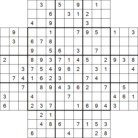 Flower Sudoku - Medium