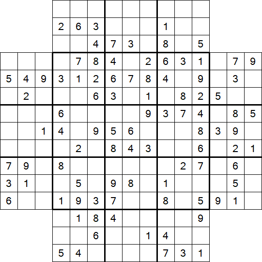 Flower Sudoku - Medium