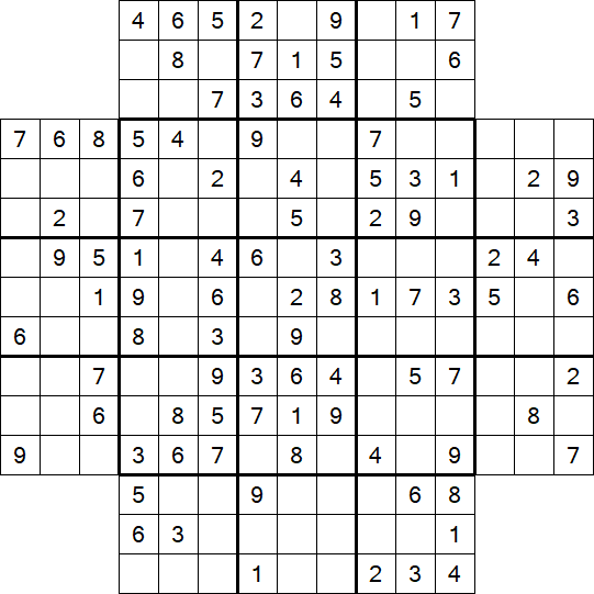 Flower Sudoku - Medium