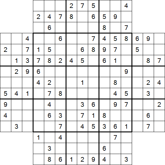 Flower Sudoku - Medium