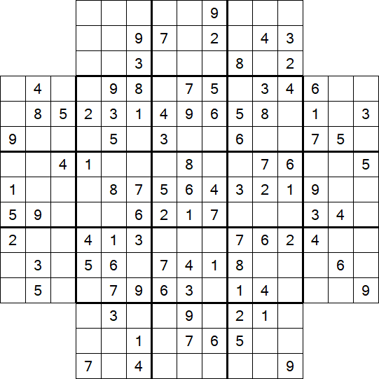 Flower Sudoku - Medium