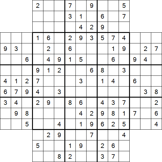 Flower Sudoku - Medium