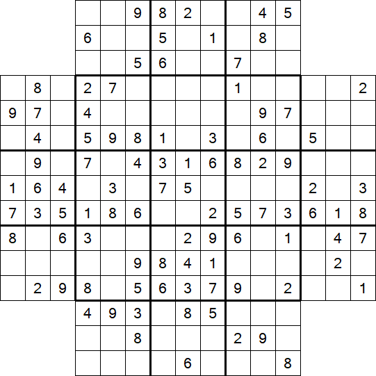 Flower Sudoku - Medium