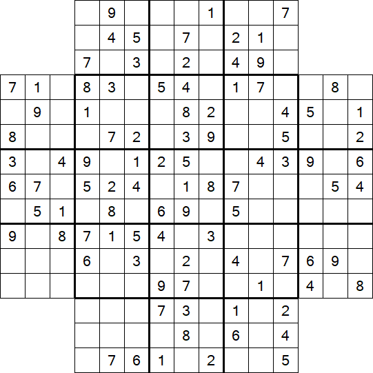 Flower Sudoku - Medium