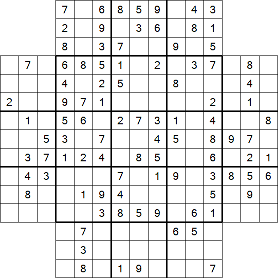 Flower Sudoku - Medium