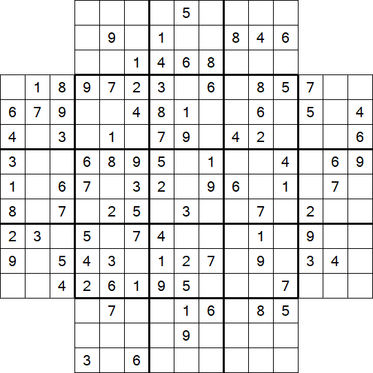 Flower Sudoku - Medium