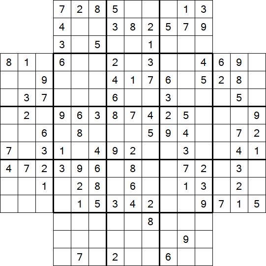 Flower Sudoku - Medium