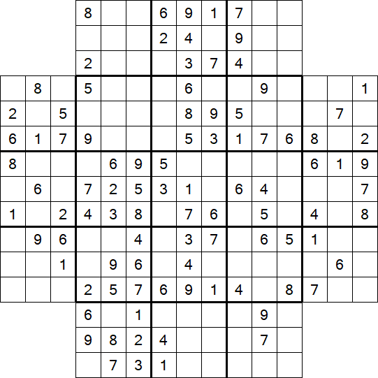 Flower Sudoku - Medium