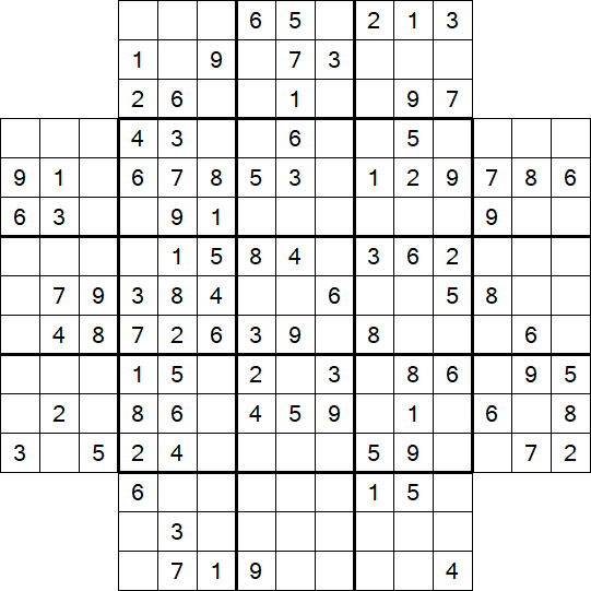 Flower Sudoku - Medium