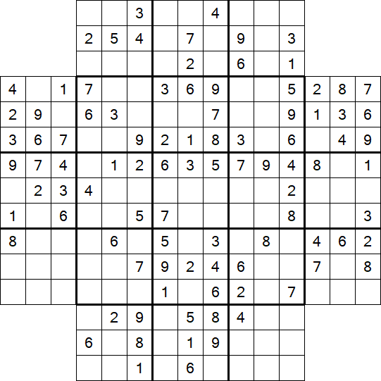 Flower Sudoku - Medium