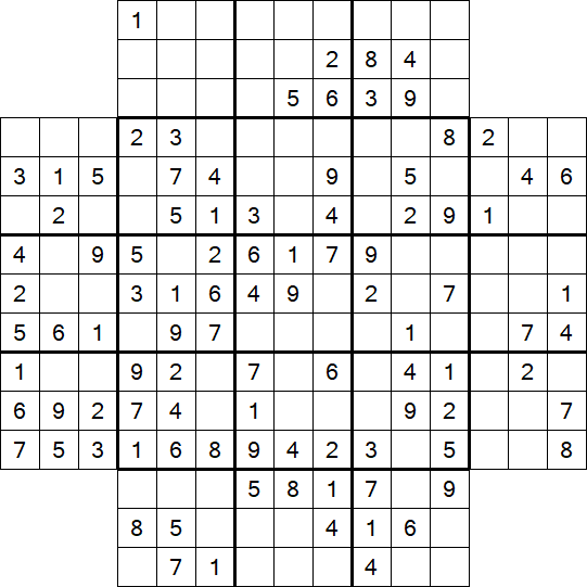 Flower Sudoku - Medium