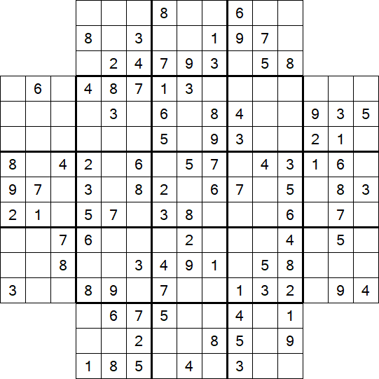 Flower Sudoku - Medium