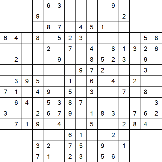 Flower Sudoku - Medium