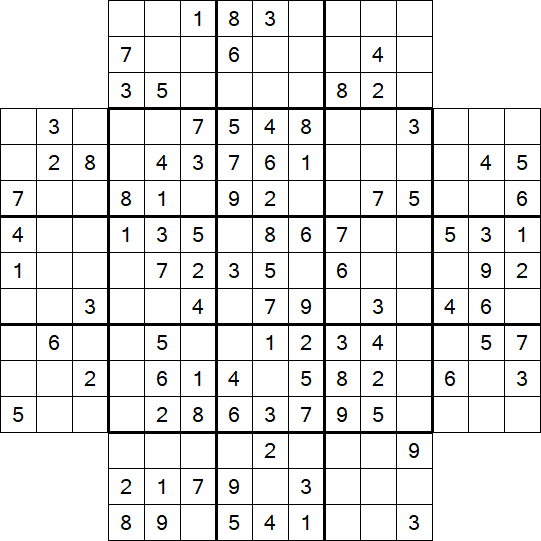 Flower Sudoku - Medium