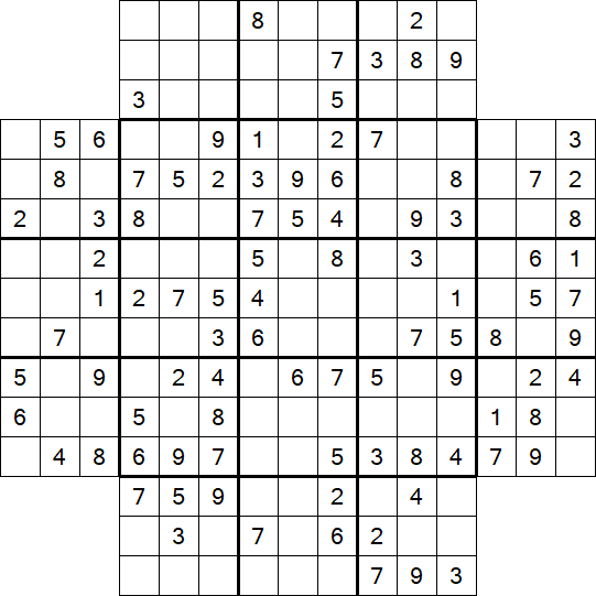 Flower Sudoku - Medium