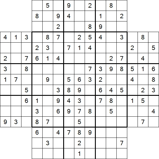 Flower Sudoku - Medium