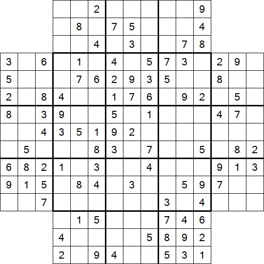 Flower Sudoku - Medium