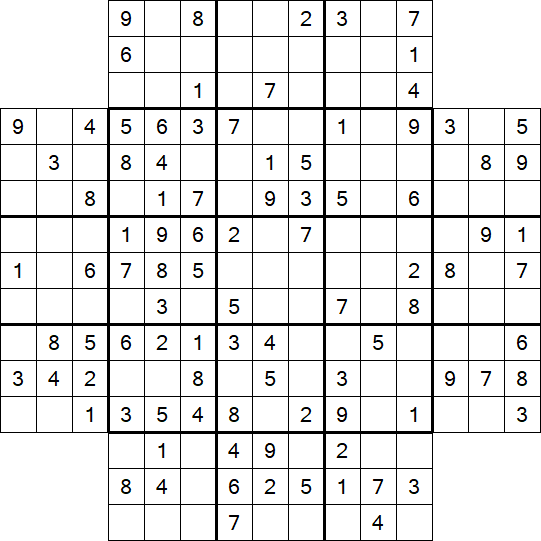 Flower Sudoku - Medium