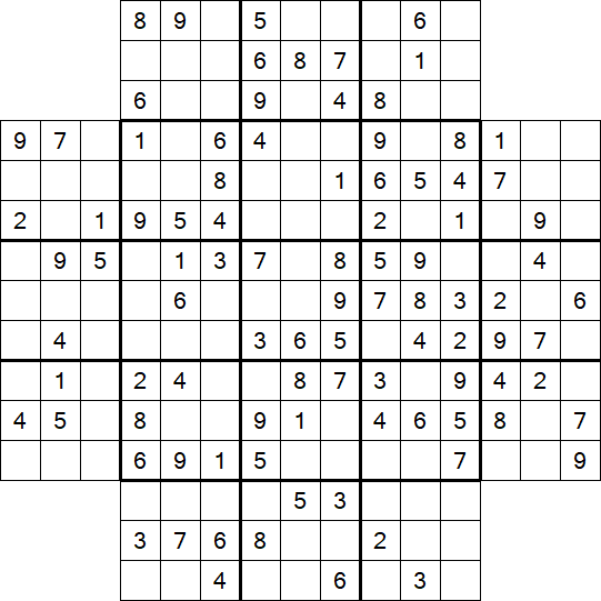 Flower Sudoku - Medium