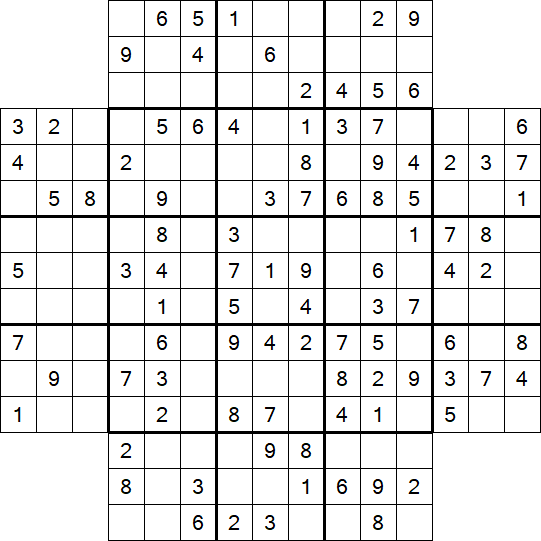 Flower Sudoku - Medium