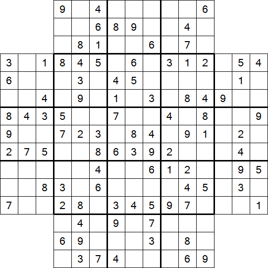 Flower Sudoku - Medium