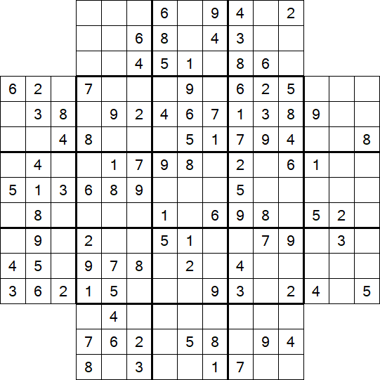 Flower Sudoku - Medium